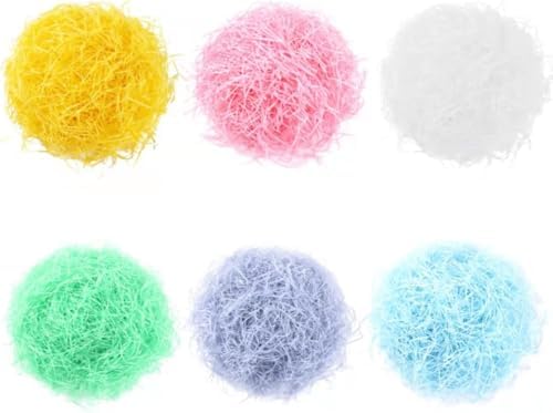 Paja de Papel Raspada para Pascua - Relleno de Canasta, Suministros para Regalos y Manualidades - imagen 1