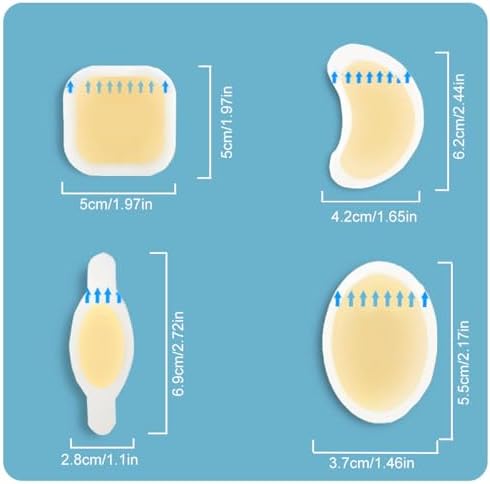 Vendaje para Ampollas en Pies - 14 Piezas de Vendajes Hidrocoloides para Talones y Dedos - Prevención y Recuperación de Ampollas - imagen 6