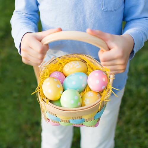 Paja de Papel para Pascua, 150g/5.3oz, Relleno de Canasta, Papel Arrugado en 3 Colores: Rosa, Verde y Amarillo, Ideal para Regalos y Fiestas - imagen 4