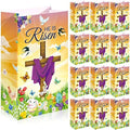 Gersoniel 28 Paquetes de Bolsas de Treat para Pascua Él Ha Resucitado - Bolsas Religiosas para Dulces, Galletas y Palomitas para Fiestas de Primavera - imagen 1