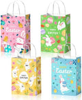 Vanulus 24 Piezas de Bolsas de Regalo de Pascua con Diseño de Conejo y Huevos, Perfectas para Juegos de Búsqueda y Decoración de Fiesta de Pascua - imagen 1