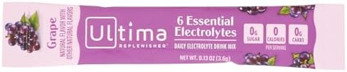 Mezcla de Bebida Electrolítica Ultima Replenisher Sabor Uva, Individual, 0.13 OZ - imagen 1