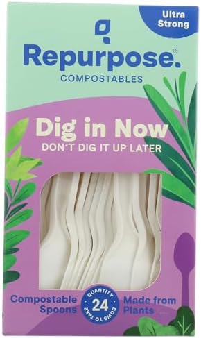 Cucharas Compostables Repurpose 24 Piezas, Paquete de 24 - imagen 1
