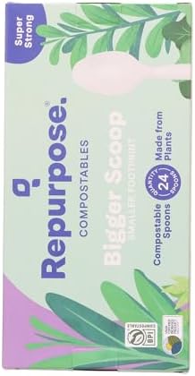 Cucharas Compostables Repurpose 24 Piezas, Paquete de 24 - imagen 3