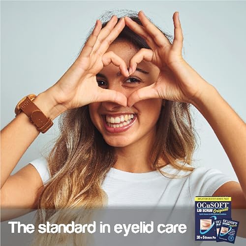 OCuSOFT Lid Scrub Original 30 Piezas + 5 Almohadillas Extra - Paquete Económico - imagen 6
