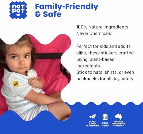 NATPAT TrailPatch - Calcomanías Repelentes de Garrapatas para Niños - Parche Natural y Libre de Químicos (48 Piezas) - imagen 6