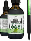 Gotas Líquidas de Clorofila - Para Digestión, Salud Intestinal, Energía y Desintoxicación - Veganas (Textura y Sabor Rico, No Diluidas), 2oz Sabor - imagen 1