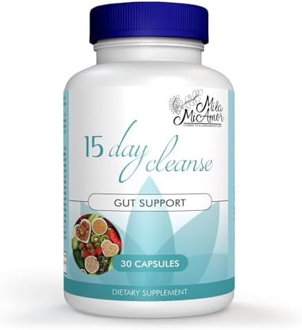 Mila Miamor Limpieza de 15 Días - Apoyo para el Intestino y Colon - Detox Avanzado para Hombres y Mujeres con Senna, Cascara Sagrada y Psyllium - 30 - imagen 1