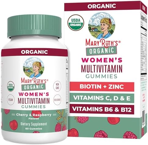 Gomitas Multivitamínicas MARYRUTH'S para Mujeres de 14 Años en Adelante | Soporte Inmunológico | Salud del Cabello y Piel | Salud Reproductiva | 60 - imagen 1