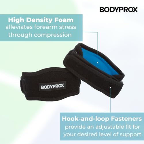 Faja para Codo Bodyprox 2 Piezas para Alivio del Dolor en Tenis y Codo de Golf - imagen 2