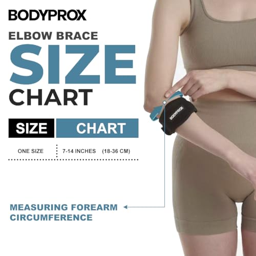 Faja para Codo Bodyprox 2 Piezas para Alivio del Dolor en Tenis y Codo de Golf - imagen 5