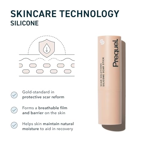 Prequel Skin Soluciones para Cicatrices Stick de Silicona 60%. Fórmula con Extracto de Centella Asiática y Vitamina E. Efecto Suave y Oclusivo. - imagen 5