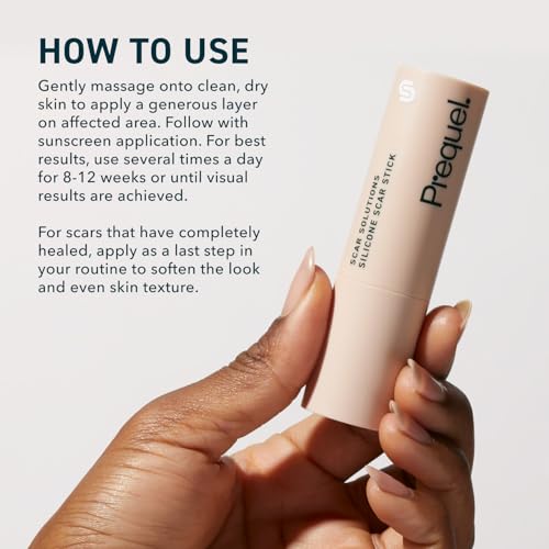 Prequel Skin Soluciones para Cicatrices Stick de Silicona 60%. Fórmula con Extracto de Centella Asiática y Vitamina E. Efecto Suave y Oclusivo. - imagen 7