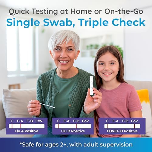 Prueba Antigénica INDICAID COVID-19/Influenza A+B 3 en 1 – Aprobada por FDA – Resultados en 10 Minutos – Hecho en EE. UU. – 2 Pruebas – Combo Covid y - imagen 4