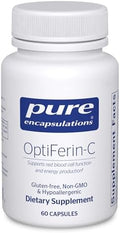 Pure Encapsulations OptiFerin-C - Suplemento Energético para la Absorción de Hierro - Apoyo a los Glóbulos Rojos - Enriquecido con Vitamina C - 60 - imagen 1