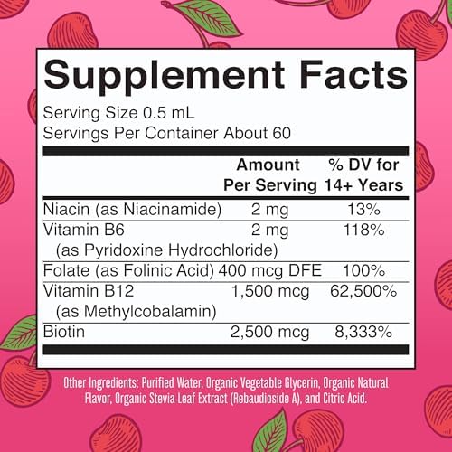 MaryRuth Organics Complejo de Vitaminas B | Suplemento Vegano Orgánico | Biotina, B12, Niacina, Folato | Apoyo Metabólico | Sin Gluten | 2 Meses - imagen 2