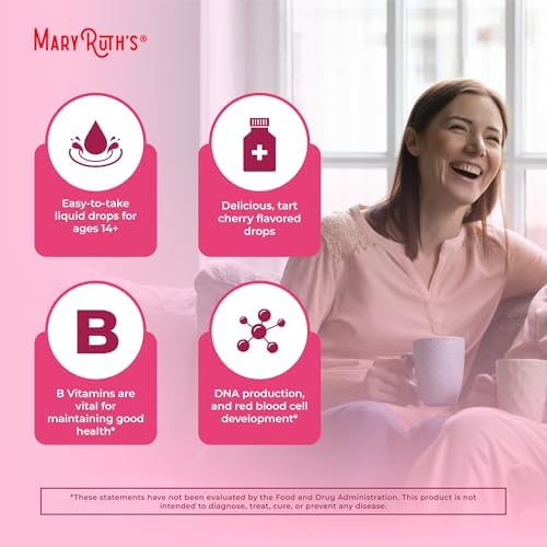 MaryRuth Organics Complejo de Vitaminas B | Suplemento Vegano Orgánico | Biotina, B12, Niacina, Folato | Apoyo Metabólico | Sin Gluten | 2 Meses - imagen 6