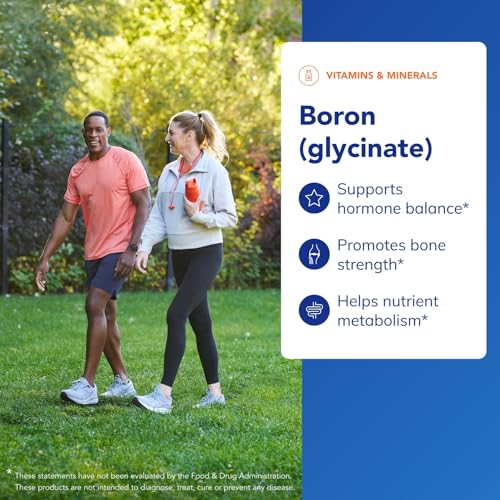 Boron (Glicinato) de Pure Encapsulations | Suplemento para Equilibrio Hormonal, Fortalecimiento Óseo y Metabolismo de Nutrientes | 60 Cápsulas - imagen 3