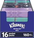 Kleenex Paquetes de 16 Bolsas (10 por paquete), Color Blanco, Caja - imagen 1