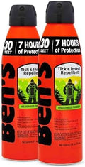 Repelente Ecológico de Insectos Ben's - Spray con 30% DEET para Mosquitos y Garrapatas - Hasta 7 Horas de Protección - Sin Fragancia - 6 oz (Paquete - imagen 1