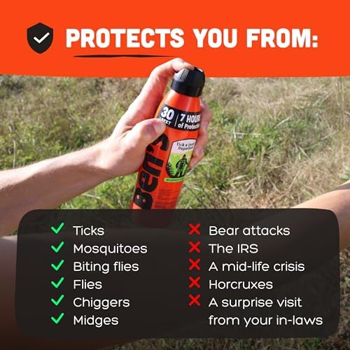 Repelente Ecológico de Insectos Ben's - Spray con 30% DEET para Mosquitos y Garrapatas - Hasta 7 Horas de Protección - Sin Fragancia - 6 oz (Paquete - imagen 4