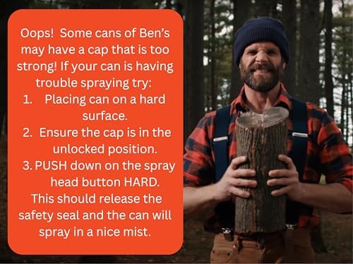 Repelente Ecológico de Insectos Ben's - Spray con 30% DEET para Mosquitos y Garrapatas - Hasta 7 Horas de Protección - Sin Fragancia - 6 oz (Paquete - imagen 5
