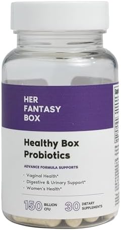Her Fantasy Box | Caja Saludable | Probióticos Vaginales para Mujeres – Prebióticos + Mezcla Avanzada de Lactobacilos – Equilibrio Hormonal, Alivio - imagen 1