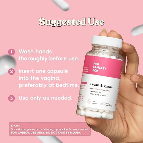 Her Fantasy Box | Fresh & Clean – Ácido Bórico para Balance de pH, Control de Olores y Comodidad – 30 Piezas - imagen 5