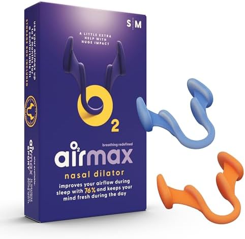 Paquete de Prueba de Dilatadores Nasales Air Max - Dispositivos Antisnoring - 76% Más Flujo de Aire para Mejor Respiración y Contra Congestión Nasal - imagen 1