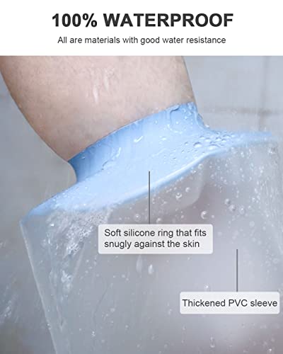 Cubiertas para Yeso de CureSquad para Ducha, Protector Impermeable para Brazo Adulto, Reutilizable y Cómodo, Suministros para Cuidado de Heridas y - imagen 2