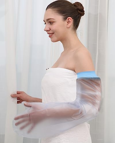 Cubiertas para Yeso de CureSquad para Ducha, Protector Impermeable para Brazo Adulto, Reutilizable y Cómodo, Suministros para Cuidado de Heridas y - imagen 5