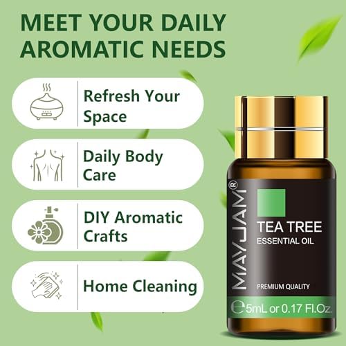 Set de Regalo de 20 Piezas de Aceites Esenciales Puros MAYJAM con Árbol de Té, Ideal para Difusores, Hidratantes, Cuidado de la Piel y Aromaterapia - imagen 4