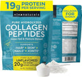 Viva Naturals Polvo de Péptidos de Colágeno - Bovino Hidrolizado Alimentado con Pasto, Tipo I y III - 19 g de Proteína, Sin Sabor, Fácil Disolución - - imagen 1