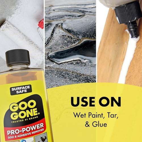 Goo Gone Spray Pro-Power Removedor de Adhesivos con Raspador, Fuerza Profesional, Elimina Fácilmente Pegamento, Grasa, Resina, Calcomanías, Pintura - imagen 4