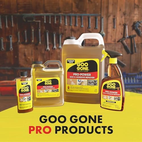 Goo Gone Spray Pro-Power Removedor de Adhesivos con Raspador, Fuerza Profesional, Elimina Fácilmente Pegamento, Grasa, Resina, Calcomanías, Pintura - imagen 6