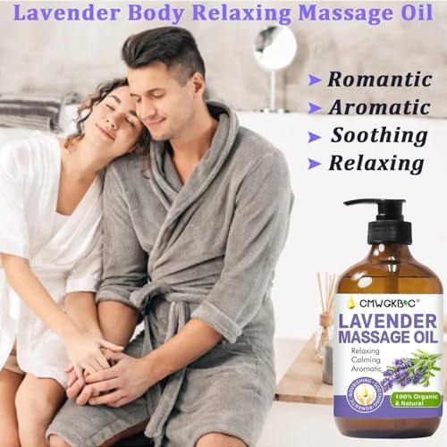 Regalo de Día del Padre para Esposo y Papá, Aceite de Masaje para Terapia, Aceite de Jengibre y Árnica para Relajar Músculos, Ideal para Noche - imagen 4