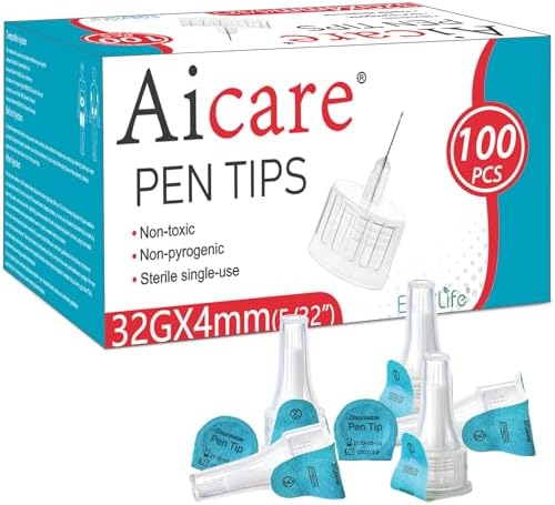 Puntas de Pluma 32G x 4mm, Ajuste Universal, 100 por caja, Cómodas, Extra Delgadas - imagen 1