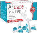 Puntas de Pluma 32G x 4mm, Ajuste Universal, 100 por caja, Cómodas, Extra Delgadas - imagen 1