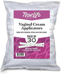 Aplicadores Vaginales Desechables NewLife Naturals 30 Piezas – Con Rosca y Marcas de Dosificación – Envases Individuales para Geles, Lubricantes y - imagen 1