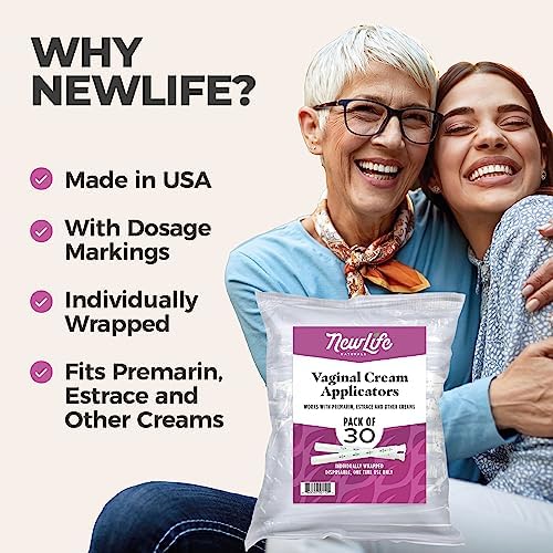 Aplicadores Vaginales Desechables NewLife Naturals 30 Piezas – Con Rosca y Marcas de Dosificación – Envases Individuales para Geles, Lubricantes y - imagen 3