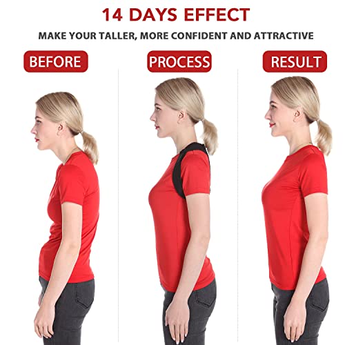 Corrector de Postura Schiara para Hombres y Mujeres, Soporte Ajustable y Cómodo para Espalda, Hombros y Cuello - imagen 2
