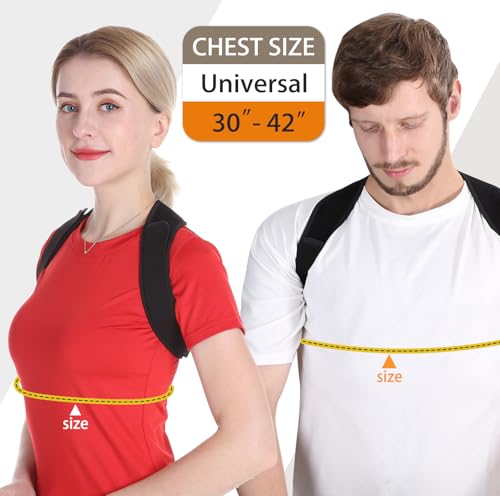 Corrector de Postura Schiara para Hombres y Mujeres, Soporte Ajustable y Cómodo para Espalda, Hombros y Cuello - imagen 3
