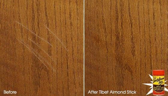 Removedor de Rayones Tibet Almond Stick - Kit Todo en Uno para Reparar Madera, Muebles y Pisos - Inodoro, Incoloro y No Tóxico - imagen 4