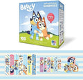 Curitas de Bluey para Niños, 100 Piezas en 3 Tamaños, Adhesivas y Flexibles para Cortes, Raspones y Quemaduras. Ideal como Regalo o Relleno de - imagen 1