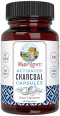 Cápsulas de Carbón Activado MARYRUTH'S Organics | Adsorción de Sustancias | Derivadas de Cáscaras de Coco | Veganas | No GMO | Sin Gluten | 40 - imagen 1