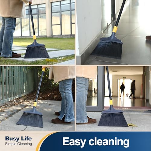 Escoba Yocada de Uso Rudo para Exterior 54 Pulgadas - Ideal para Garaje, Lobby, Mercado, Cocina y Mascotas - imagen 7