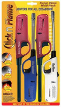 Encendedor Utility Click n Flame 4-Pack - Resistente al Viento, Flexible, Multiusos para BBQ, Cocina, Velas, Chimenea y Parrilla - imagen 1