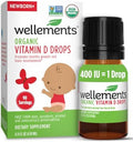 Gotas de Vitamina D Orgánica para Bebés y Niños Pequeños Wellements (Suministro para 90 Días) - Vitamina D3 Líquida Certificada para Recién Nacidos, - imagen 1
