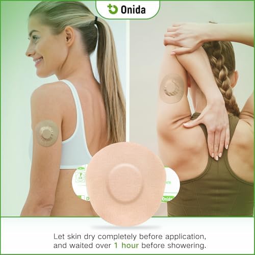 Parche Adhesivo Onida Dexcom G7 20PCS, Parches Impermeables para G7 y Stelo, Cinta Médica Pre-Cortada para Monitor de Glucosa Continua - imagen 6