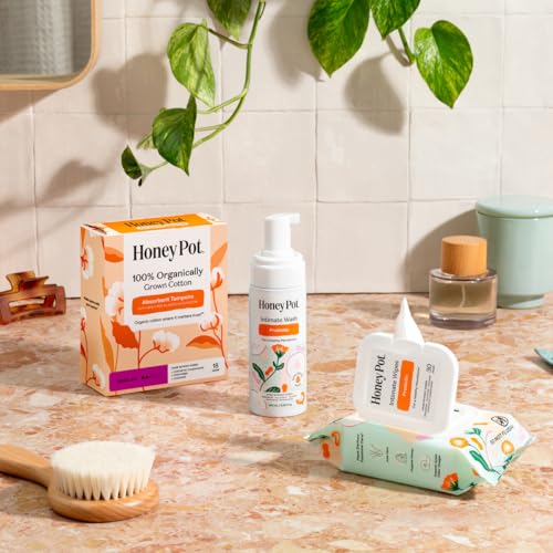 The Honey Pot Company - Jabón Femenino Prebiótico - Infusión Herbal - Para Piel Sensible - Higiene Natural Equilibrada - 5.51 Fl Oz - imagen 7